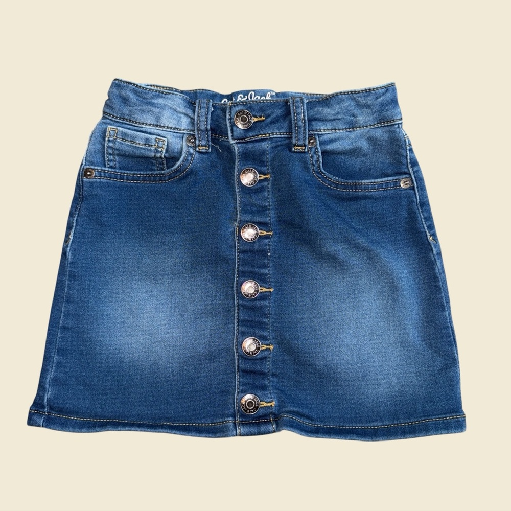 Cat & Jack Classic Blue Denim Skirt